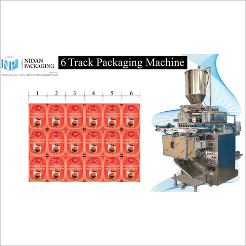 6 Track Pouch Packaging Machine