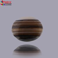 Natural Sulemani Hakik (hs64) - Material: Agate, Weight: 15.90 Carats, Shape: Oval Cut, Color: Multi Color | Energy-boosting Gemstone, Luck Charm, Aura Balancer