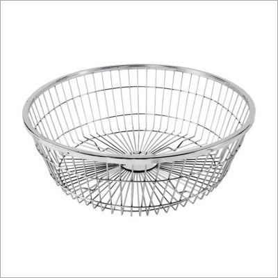 Stainless Steel Round Basket