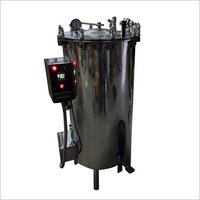 Stainless Steel Vertical Sterilizer - Color: Silver