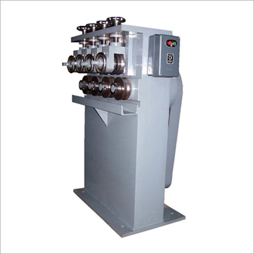 Industrial Section Straightening Machine - Semi Automatic, Electric Power Source | Precision Straightening for Channel, Girder, Square, Angle Products, 6 Month Warranty