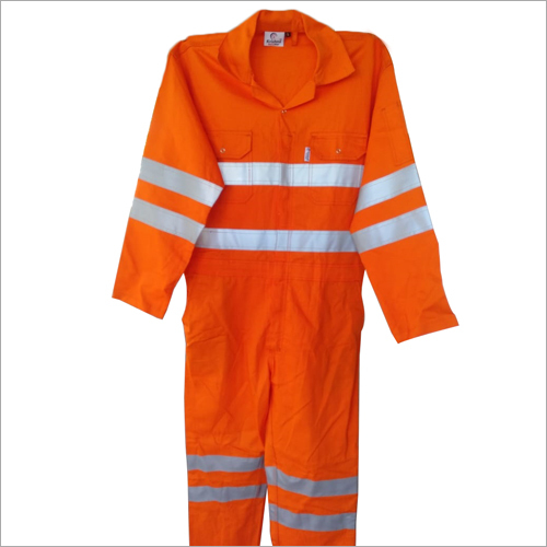 Boiler Suit With Double Taping