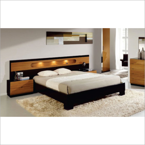 Wooden Double Bed By EMPIRE FURNITURE CO.
