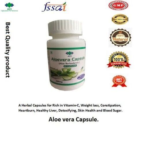 Aci Aloe Vera Herbal Capsules Store  In Cool And Dry Place.