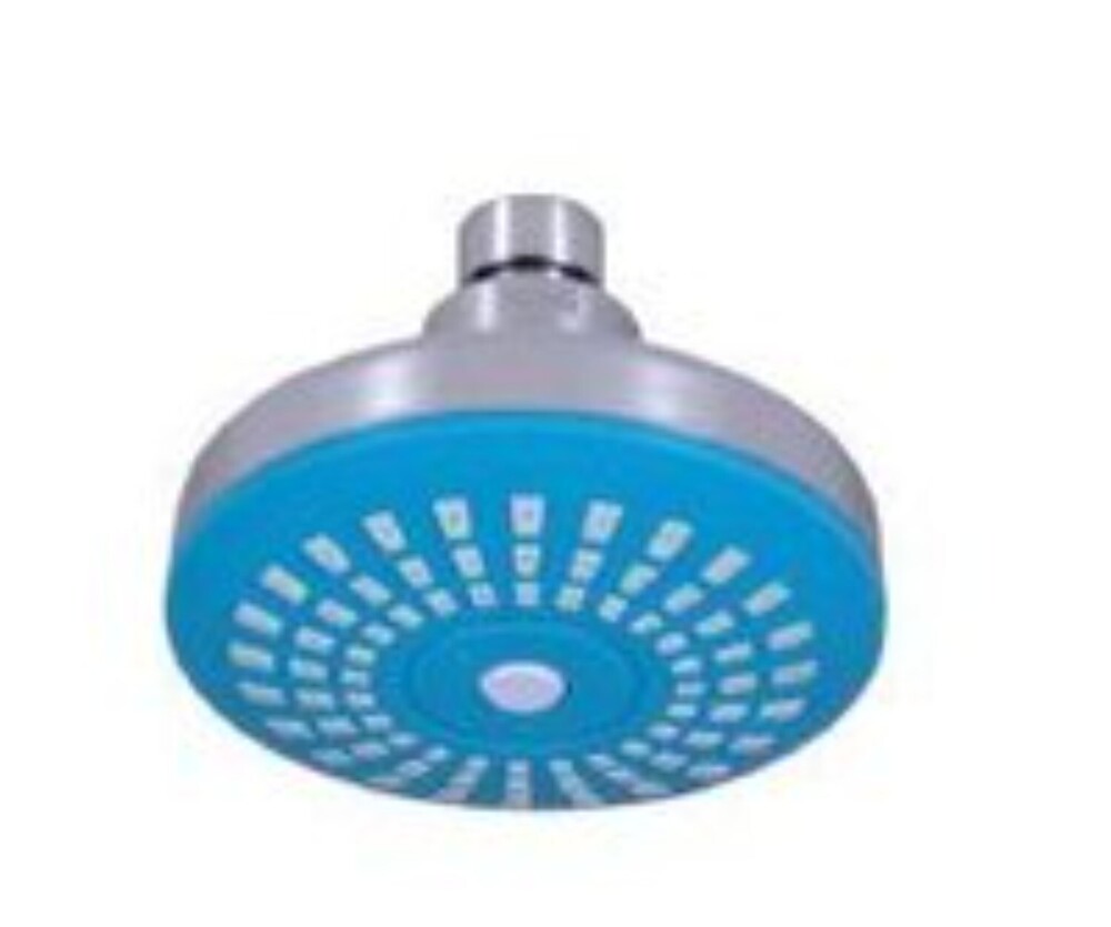 Abs Bend Shower With 225Mm Ss Shower Arm - Color: Blue And Silver