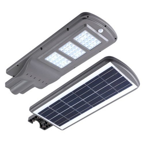 Gray All In One Plastics Body Solar Street Light