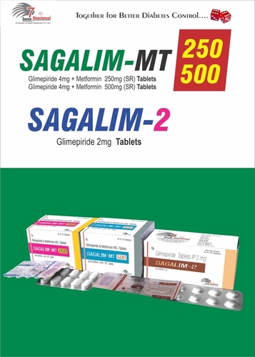 Glimepiride 4mg + Metformin 250mg SR