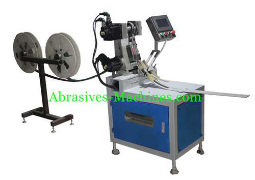 Abrasive Flap Cut Machine By ISHARP ABRASIVES TOOLS SCIENCE INSTITUTE