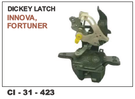 Dicky Latch Innova - 4 Wheeler Vehicle, Warranty Included | Reliable Latching Mechanism for Fortuner Models