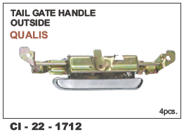 Tail gate Handle Outside Qualis