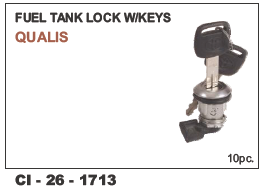 Fuel Tank cap w/keys Qualis