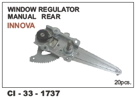 Window Regulator Manual Rear Innova LH/RH