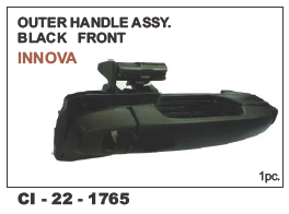 Outer Handle Assy Black Front  Innova LH/RH