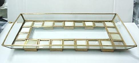 Decorative Leaf Aluminum Tray