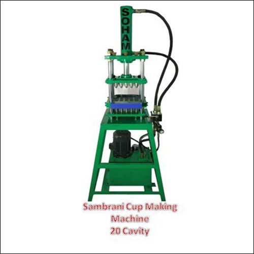 Sambrani Cup Making Machine 20 Cavity