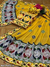 CHANDERI ARI DRESS MATERIAL