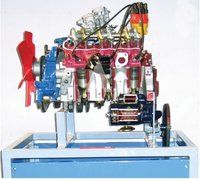 Engine cut section model