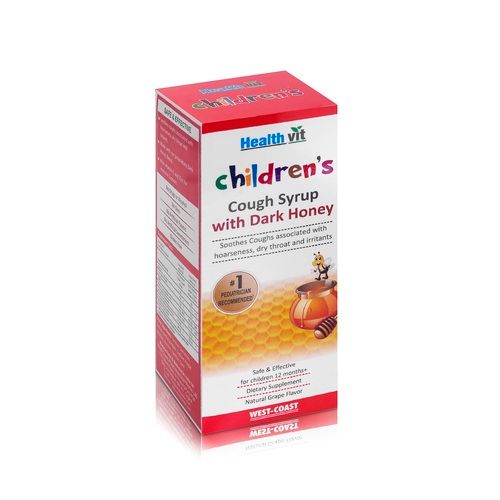 CHILDREN'S COUGH SYRUP WITH DARK HONEY