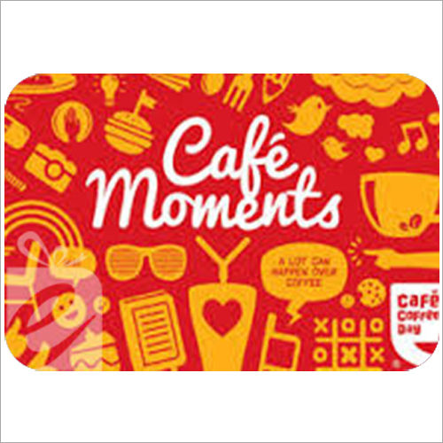 Available In Multiple Color Cafe Coffee Day E Voucher