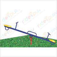 Steel Outdoor Two Seater See Saw