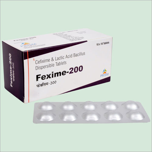 Cefixime And Lactic Acid Bacillus Dispersible Tablets General Medicines