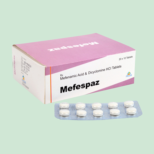 Mefenamic Acid And Dicyclomine Hci Tablets General Medicines