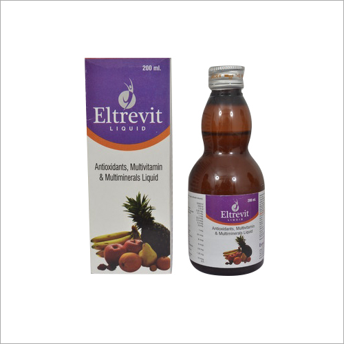 Antioxidant Multivitamin And Multimineral Liquid Suitable For: Suitable For All