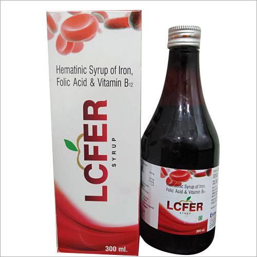 Hematinic Syrup of Iron, Folic Acid and Vitamin B12 Syrup