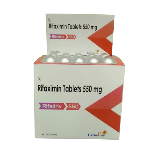 550 Mg Rifaximin Tablet General Medicines