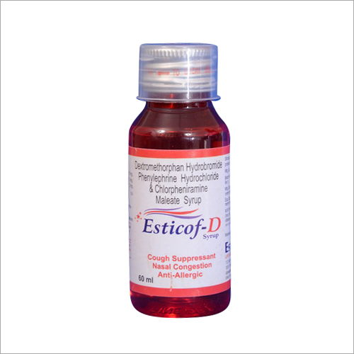 50 ml Dextromethorphan HBR and Chlorpheniramine Maleate Syrup