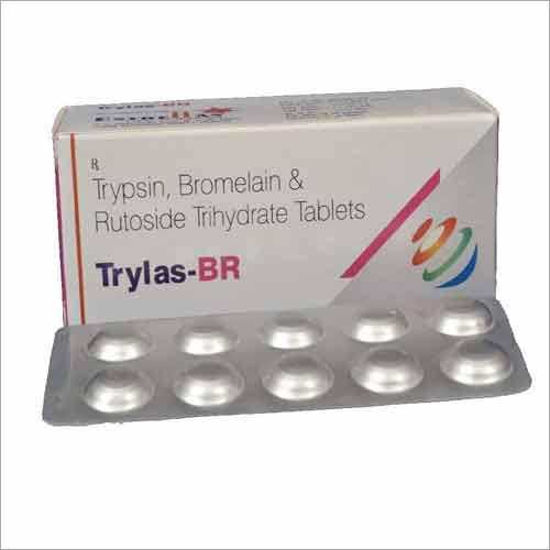 Trypsin - Bromelain & Rutoside Trihydrate Tablets General Medicines