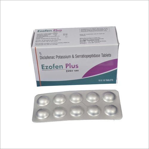 Diclofenac Potassium & Serratiopeptidase Tablets