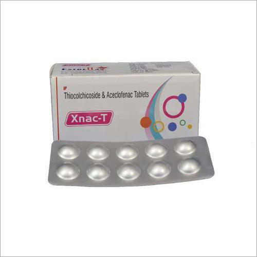 Thiocolchicoside & Aceclofenac Tablets By ESTRELLAS LIFE SCIENCES PRIVATE LIMITED
