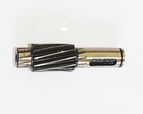 Pinion with Shaft 11 Teeth for 60 Teeth Helical Gear