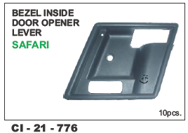 Bezel Inside Door Opener Lever - Durable Metal, Left-Hand/Right-Hand Compatibility | Vehicle-Specific, Warranty Included