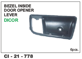 Bezel Inside Door Opener Lever Dicor