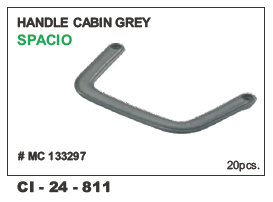 Handle Cabin Grey Spacio #Mc 133297