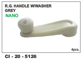 Rg Handle w/Washer Grey Nano