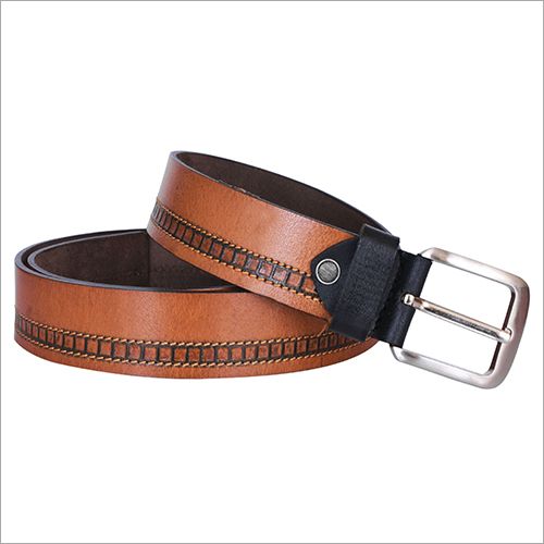 Leather Mens Fancy Belt