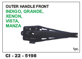 Outer Handle Front Indigo, Grande, Xenon, Vista, Manza LH/RH