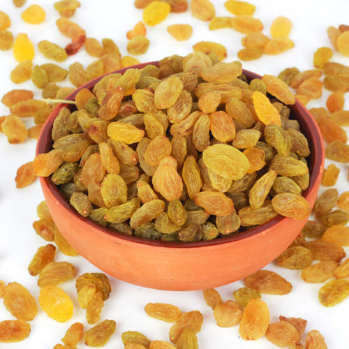 Spicy Monk Premium Quality Bonab Golden Raisins, Organic Kishmish
