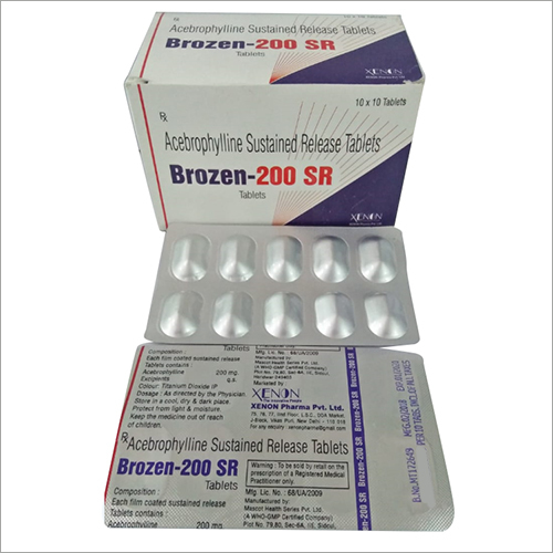 Acebrophyline Sustained Release Tablets