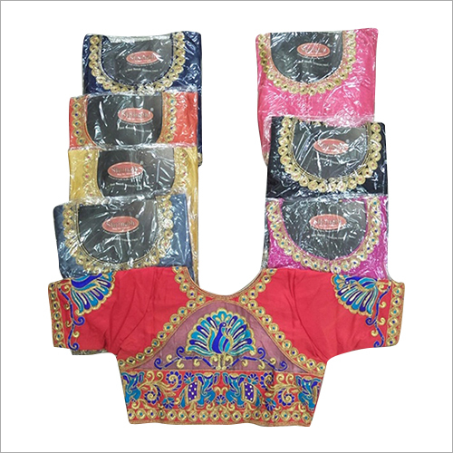Available In Different Colour Ladies Designer Saree Blouse
