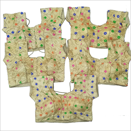Ladies Embroidered Saree Blouse