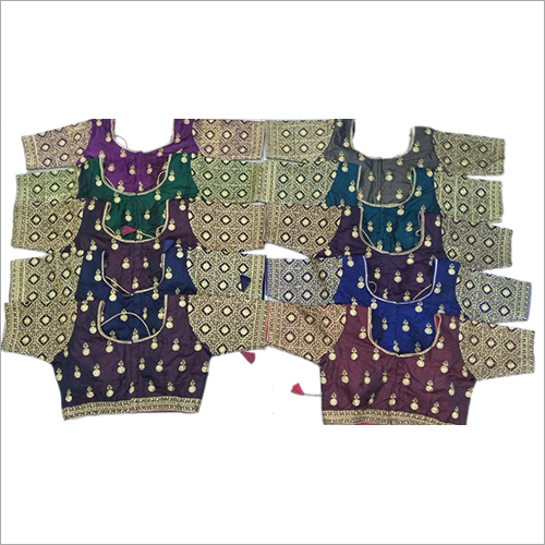 Half Sleeve Lehenga Blouse