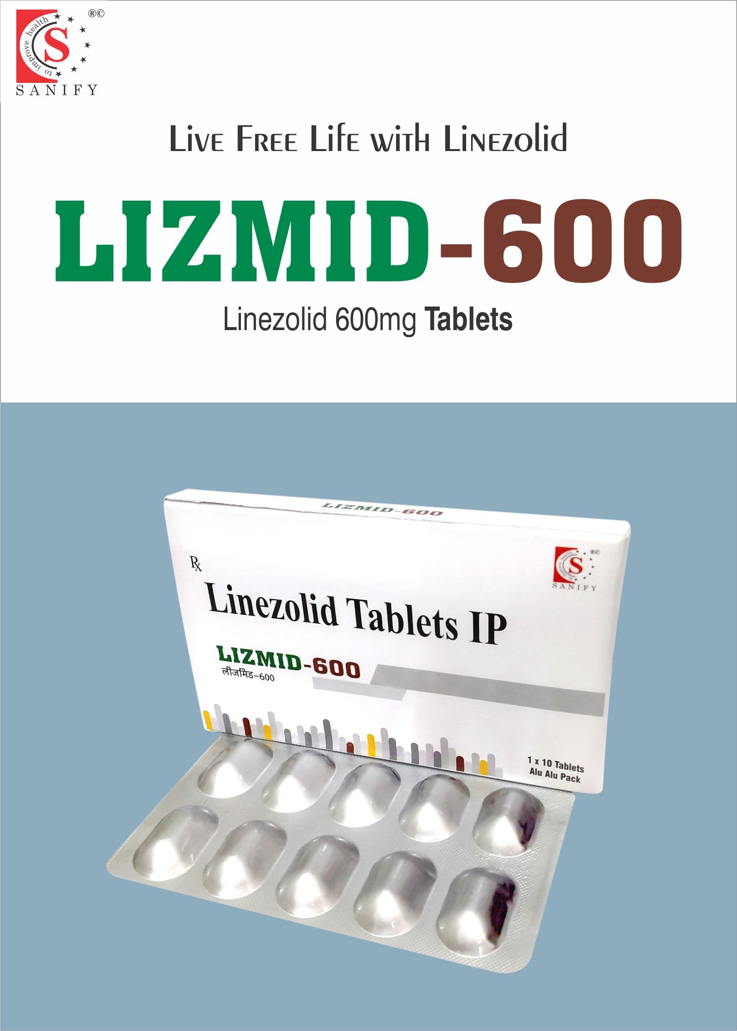 Linezolid 600mg