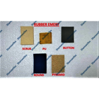 Rubber Emery Roll - 100m Length, 50mm & 100mm Width, 2 & 2.5mm Thickness - Versatile Pyramid, Round, Square Needle Types For Weaving Machines