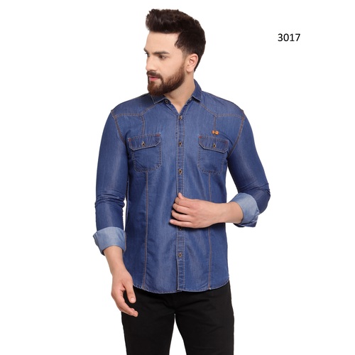 Men Denim Shirt Age Group: 18-40