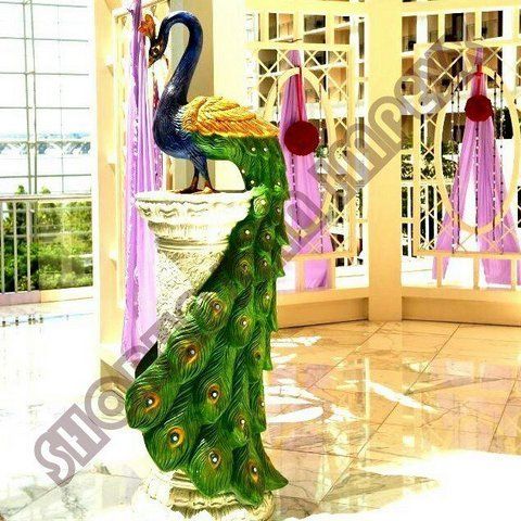 Peacock Statue for Wedding Decoration