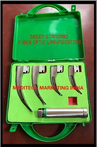 GREEN STANDARD FIBER OPTIC LARYNGOSCOPE SETS